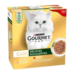 Comida Húmida para Gato Gold Delícias Suculentas Mix