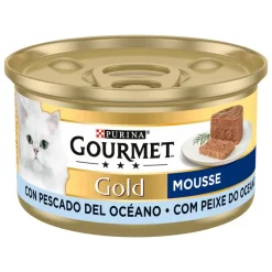 Comida Húmida para Gato Gold Mousse com Peixe