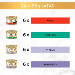 Comida Húmida para Gato Gold Mousse com Carnes