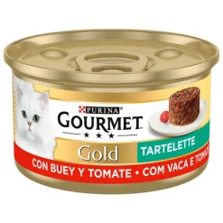 Comida Húmida para Gato Gold Tartelette com Vaca