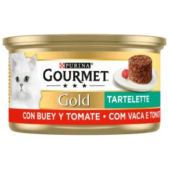 Comida Húmida para Gato Gold Tartelette com Vaca