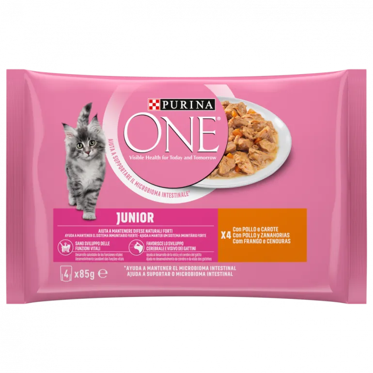 Comida Húmida para Gato Júnior com Frango