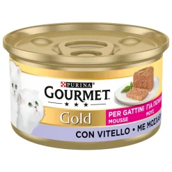 Comida Húmida para Gato Júnior Mousse com Vitela