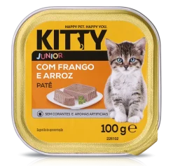 Comida Húmida para Gato Júnior Patê com Frango