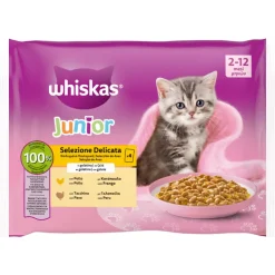 Comida Húmida para Gato Júnior Pure Delight com Frango e Peru
