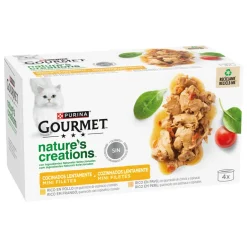 Comida Húmida para Gato Nature's Creations com Frango e Peru