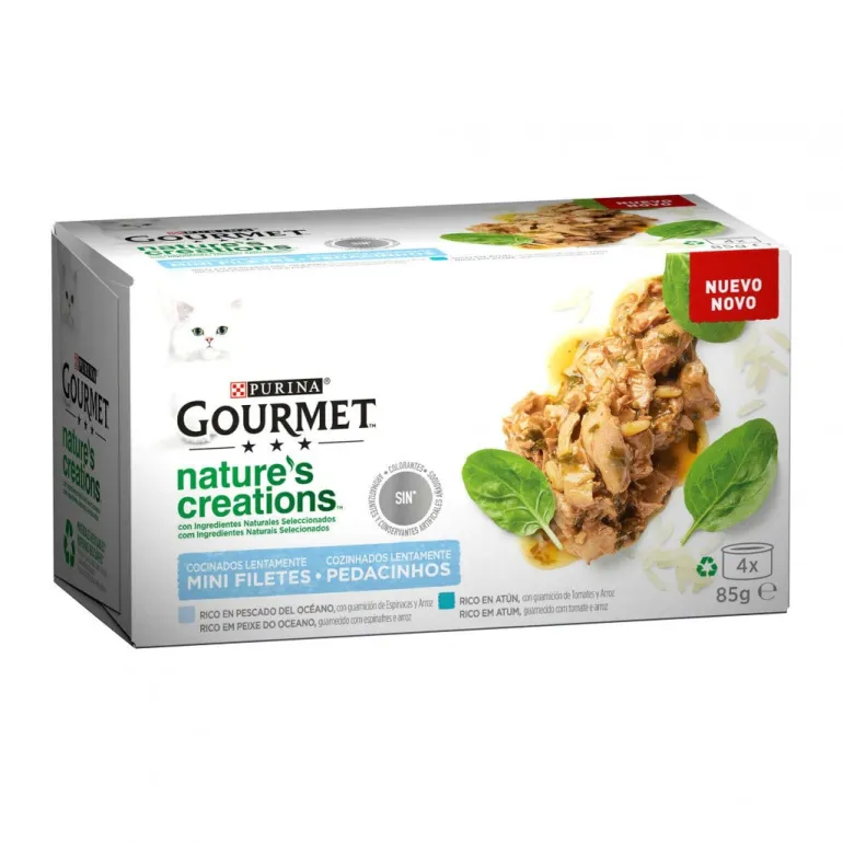 Comida Húmida para Gato Nature's Creations com Peixe