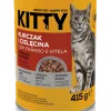 Comida Húmida para Gato Pedaços Frango e Vitela em Molho