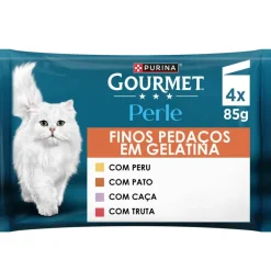 Comida Húmida para Gato Perle Pedaços em Gelatina