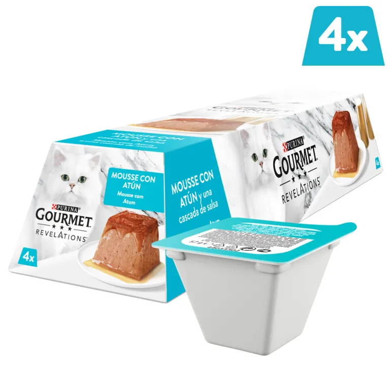 Comida Húmida para Gato Revelations Mousse com Atum