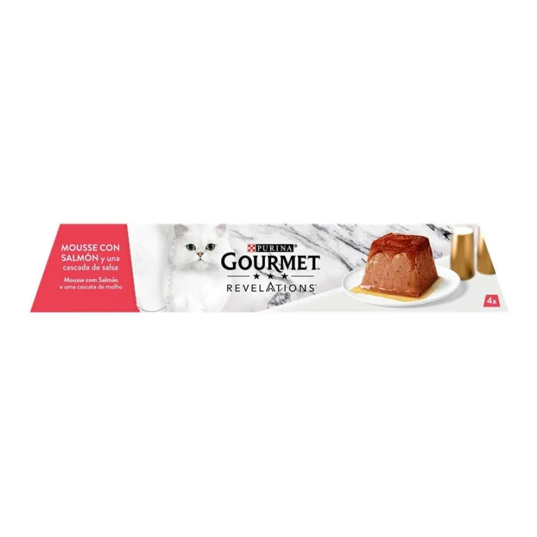 Comida Húmida para Gato Revelations Mousse com Salmão