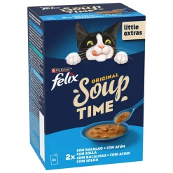 Comida Húmida para Gato Soup com Peixes