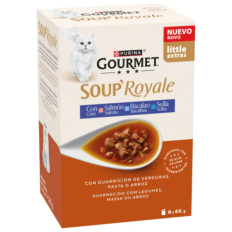 Comida Húmida para Gato Soup Royal Peixes