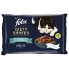 Comida Húmida para Gato Tasty Shreds Salmão e Atum