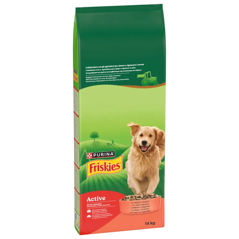Comida Seca para Cão Active com Vaca