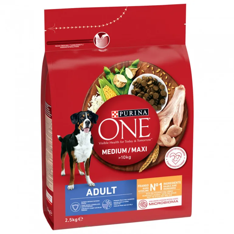 Comida Seca para Cão Adulto +10kg com Frango