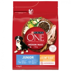 Comida Seca para Cão Júnior +10kg com Frango