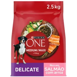 Comida Seca para Cão +10kg Delicate com Salmão