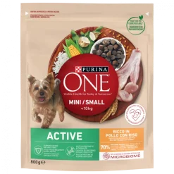 Comida Seca para Cão Mini Active com Frango