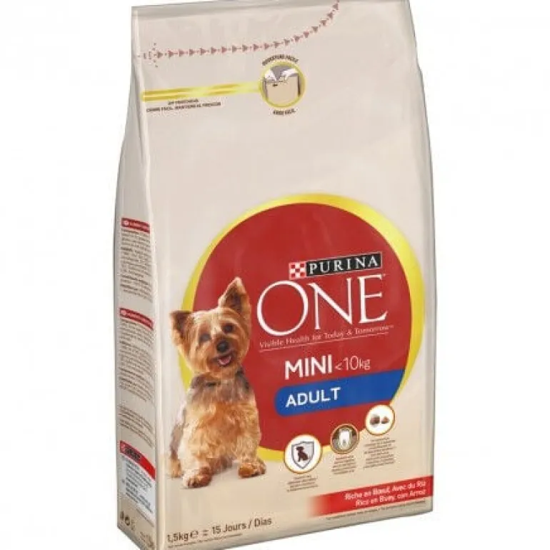 Comida Seca para Cão Mini Adulto com Vaca