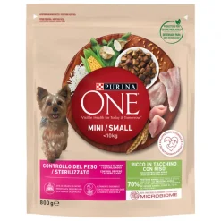 Comida Seca para Cão Mini Controlo de Peso com Peru