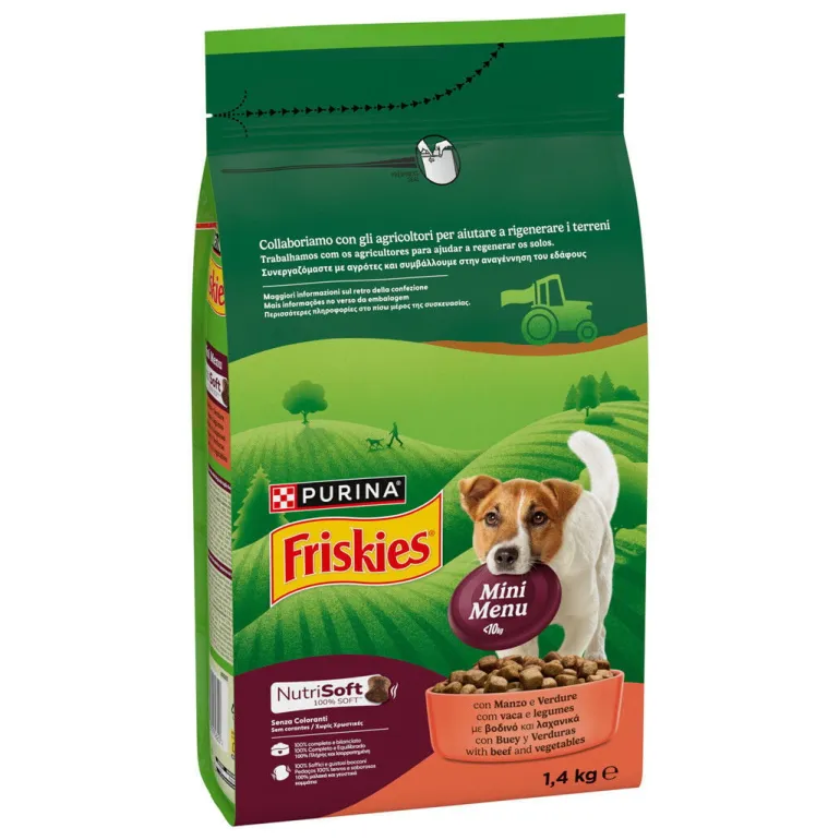 Comida Seca para Cão Mini Nutrisoft com Vaca