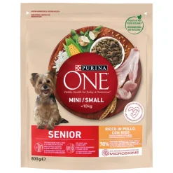 Comida Seca para Cão Mini Sénior com Frango