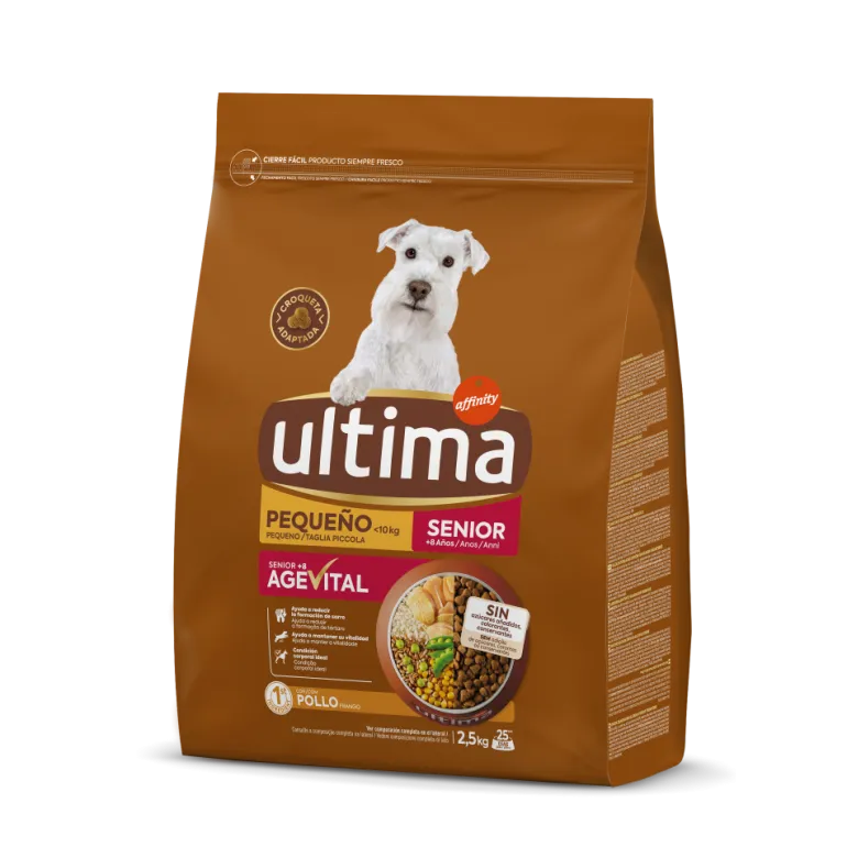 Comida Seca para Cão Sénior com Frango