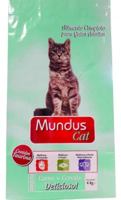 Comida Seca para Gato com Carne