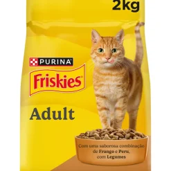 Comida Seca para Gato com Frango e Peru