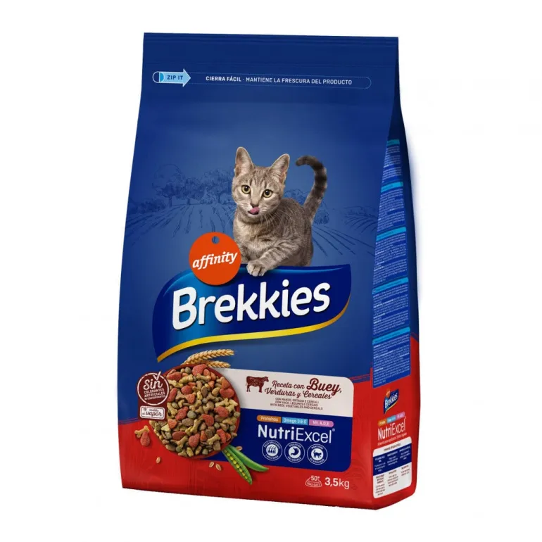 Comida Seca para Gato com Vaca