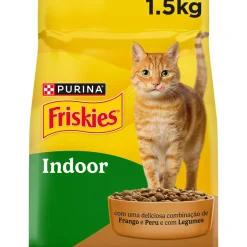 Comida Seca para Gato de Interior com Frango e Peru