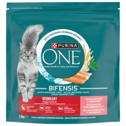 Comida Seca para Gato Esterilizado com Salmão