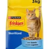 Comida Seca para Gato Esterilizado com Salmão