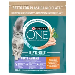 Comida Seca para Gato Esterilizado Bolas de Pêlo com Frango