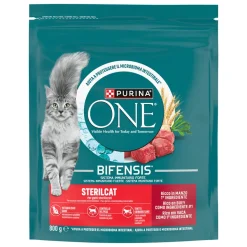 Comida Seca para Gato Esterilizado com Vaca