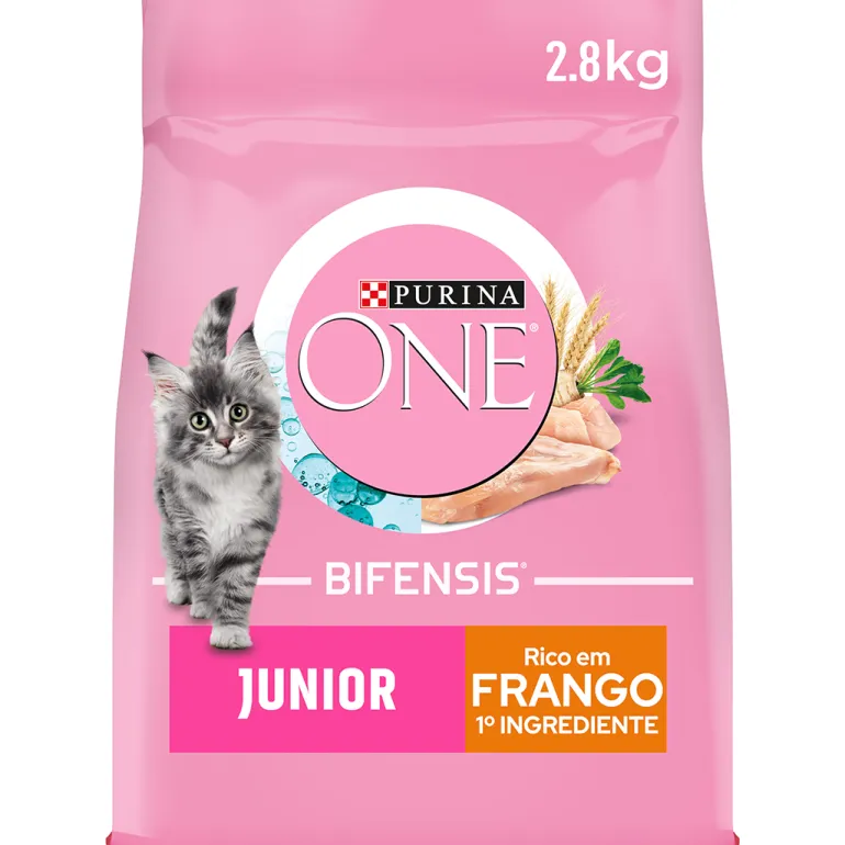 Comida Seca para Gato Júnior com Frango