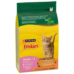 Comida Seca para Gato Júnior com Frango e Peru