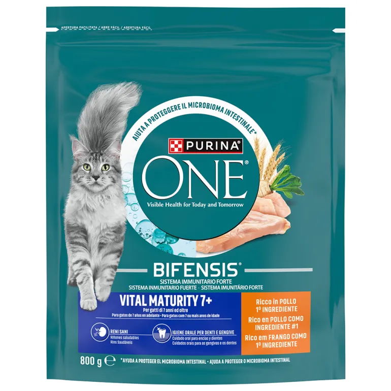 Comida Seca para Gato Vital Maturity 7+ com Frango