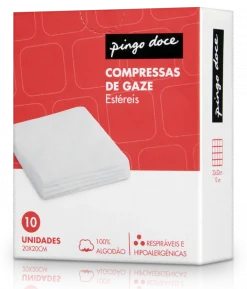 Compressa de Gaze 20 x 20 cm
