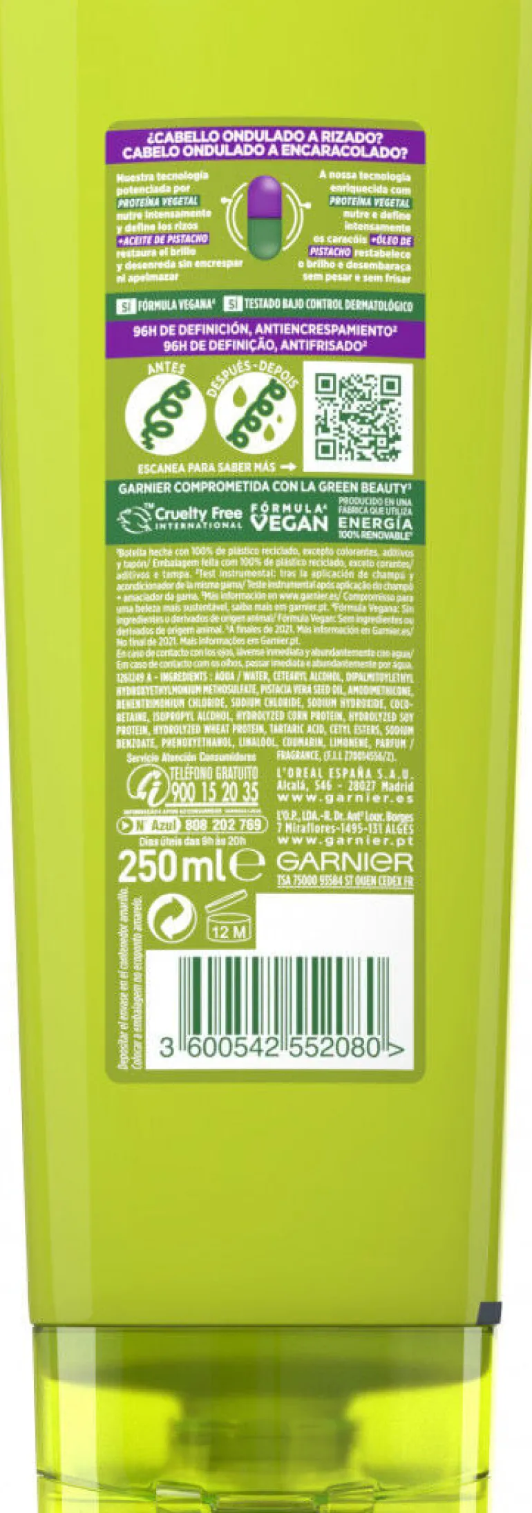 Condicionador Fructis Hidra Caracóis