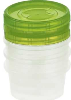 Conjunto 4 Caixas Herméticas Para líquidos 0,4l