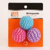 Conjunto de 3 Bolas com Guizo para Gato