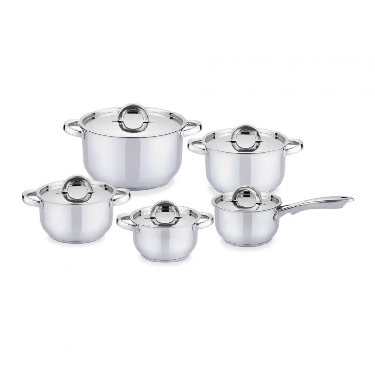 Conjunto 5 Panelas Inox