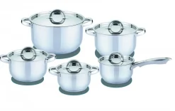 Conjunto 5 Panelas Inox