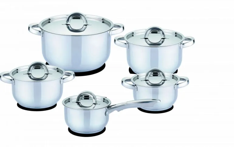 Conjunto 5 Panelas Inox