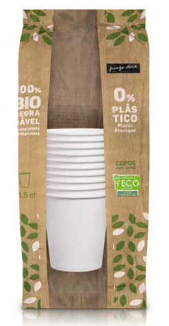 Copos de Cartão 11,5 cl Pingo Doce 10 un