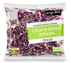 Couve Roxa Ripada Embalada