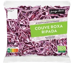 Couve Roxa Ripada Embalada