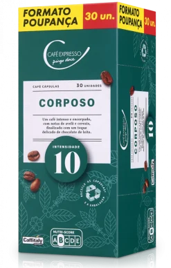 Cápsulas de Café Corposo